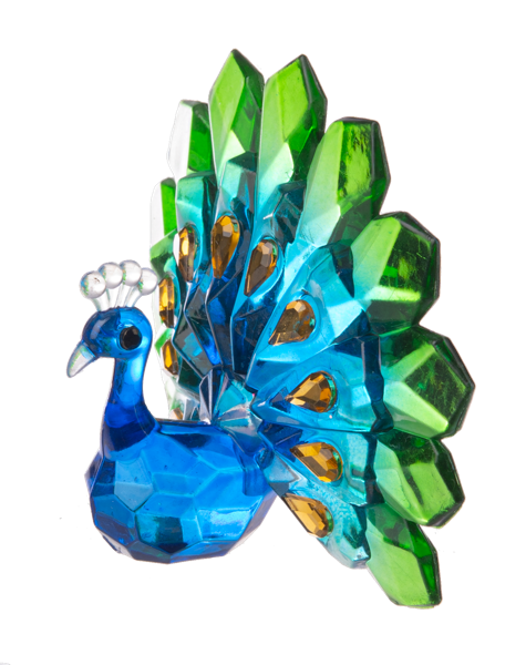 Peacock Figurine
