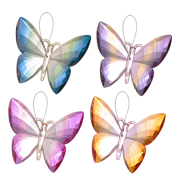 Radiant Hanging Butterfly