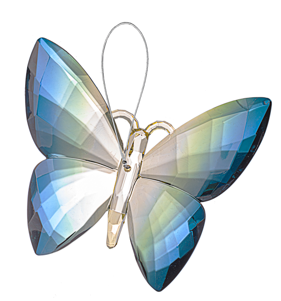 Radiant Hanging Butterfly