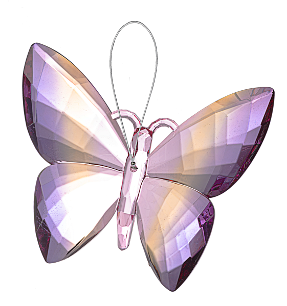 Radiant Hanging Butterfly