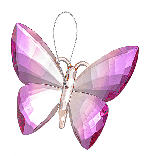 Radiant Hanging Butterfly