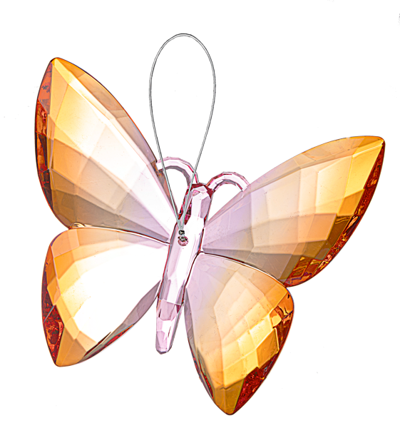 Radiant Hanging Butterfly