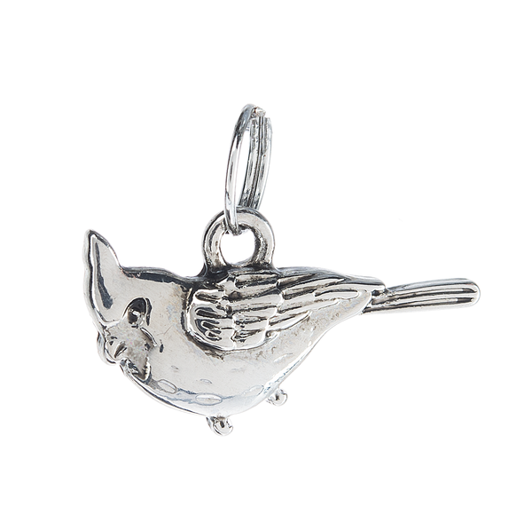 Radiant Cardinal Ornament with Charm