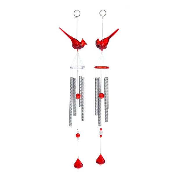Acrylic Cardinal Windchime