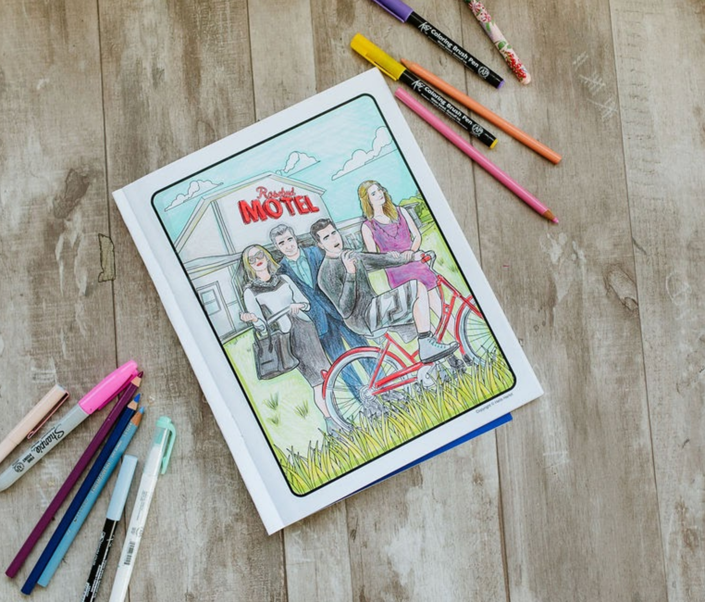 Schitt's Creek Coloring Book