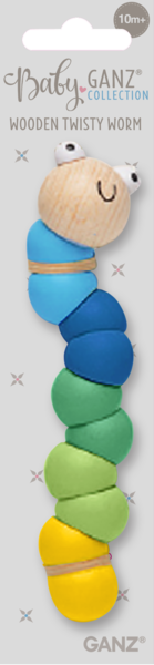 Wooden Twisty Worm