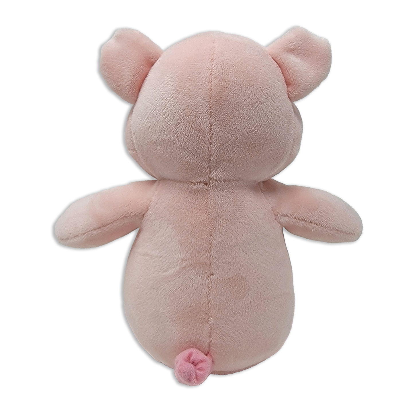 Squishy Pig Plush Animal Sitting 6" Tall