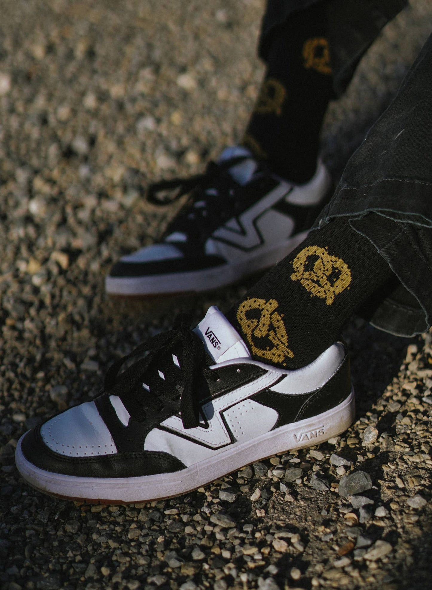 Pretzel Comfy Crew Socks