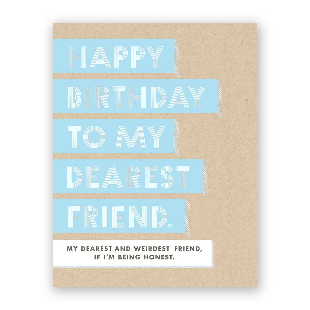Dearest Friend Greeting Card