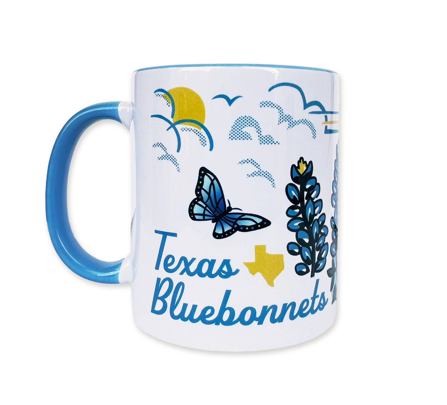 Texas Bluebonnets Ceramic Mug