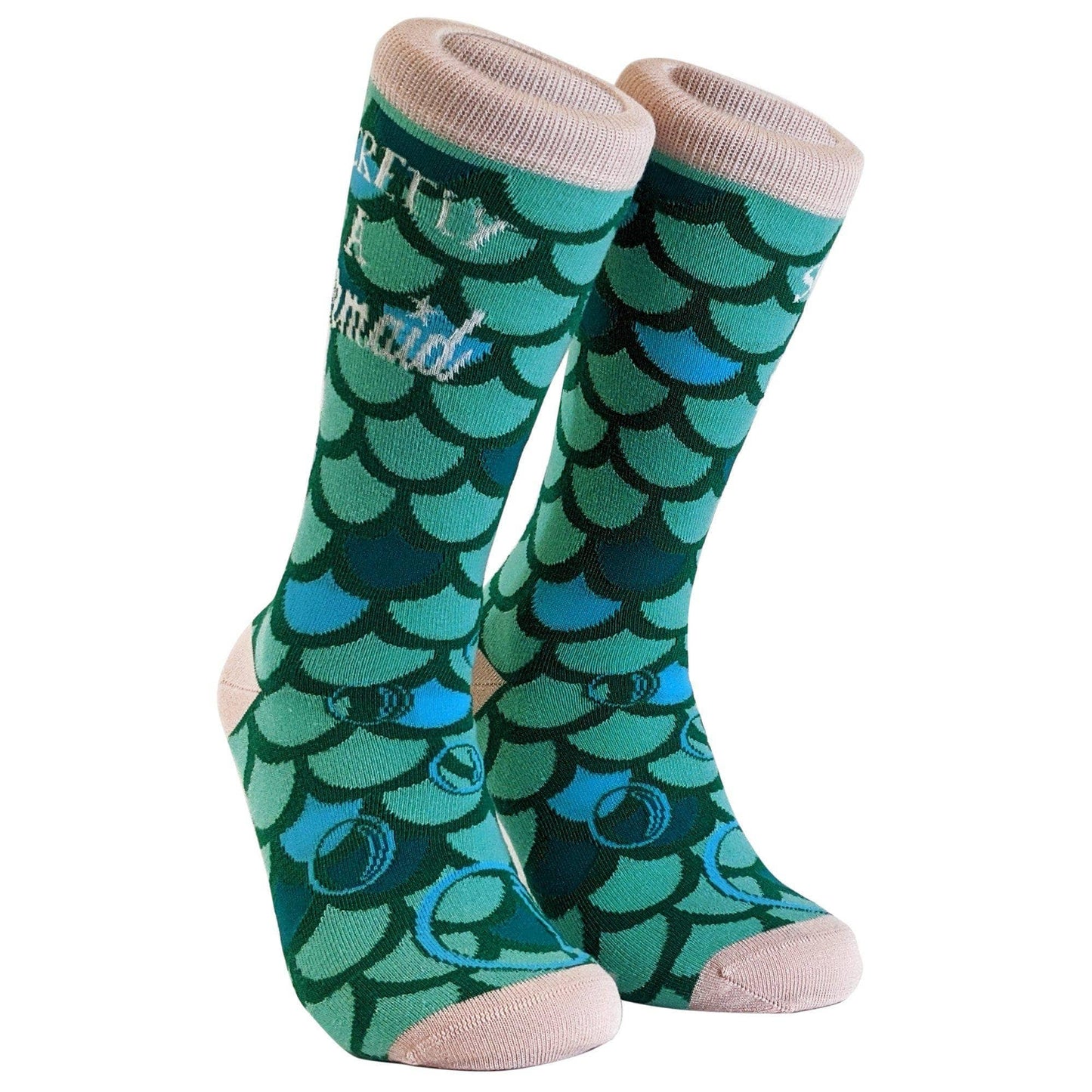 Womens Secretly A Mermaid Socks Cute Sock for Women Fun