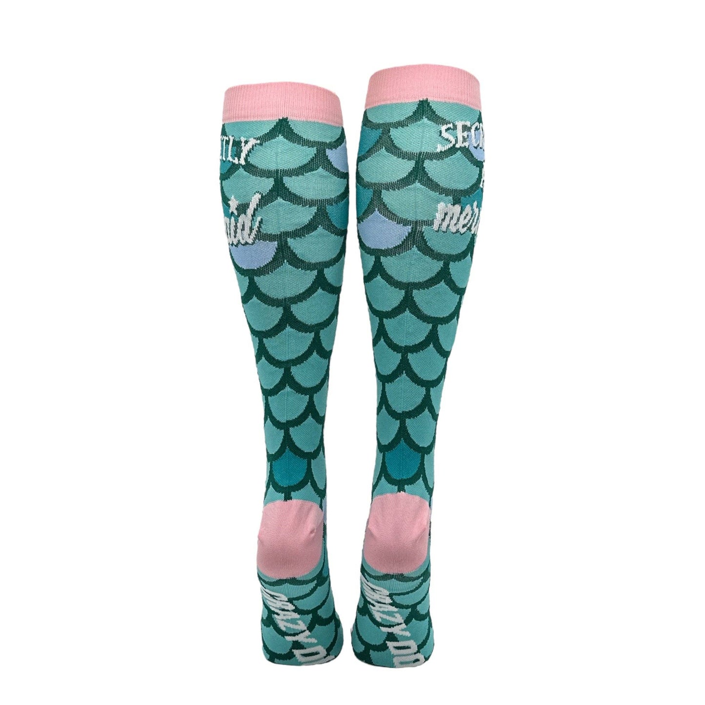 Secretly A Mermaid Compression Socks Mother's Day Graphic