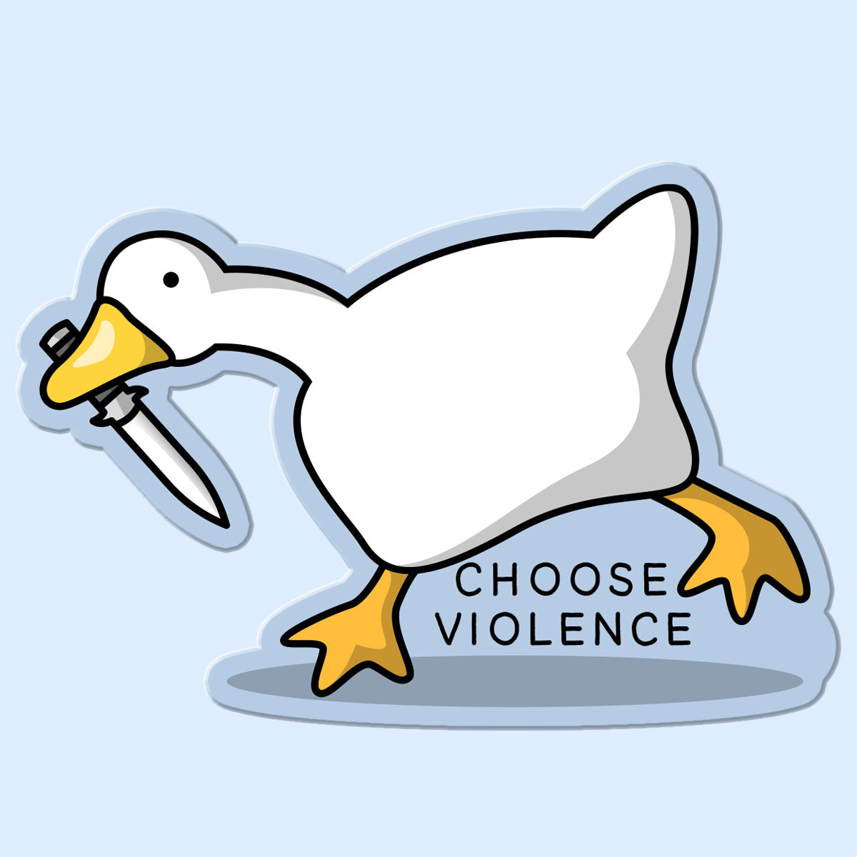 Choose Violence Sticker Decal