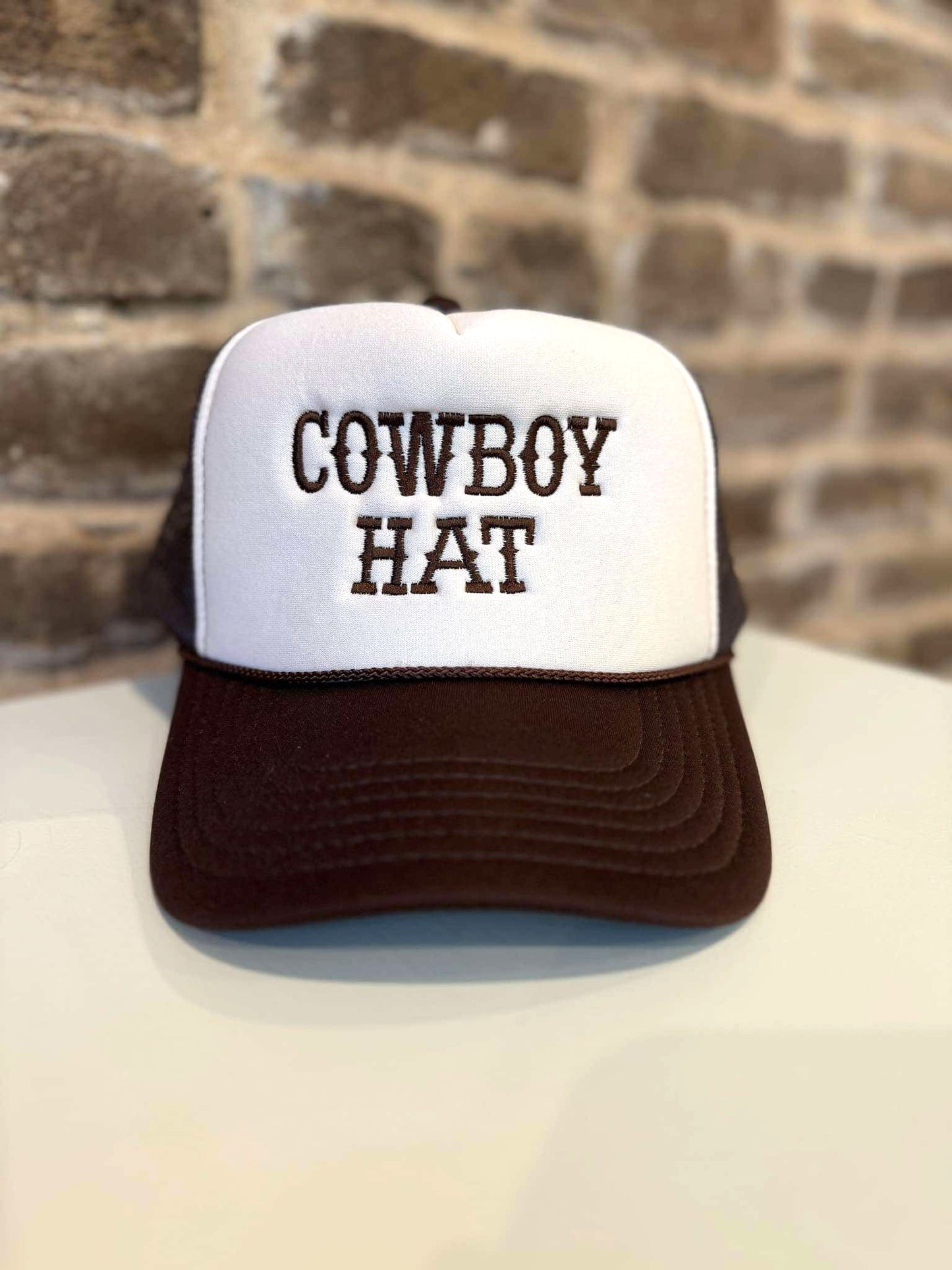 Embroidery Cowboy Hat Western Trucker Hat Cap