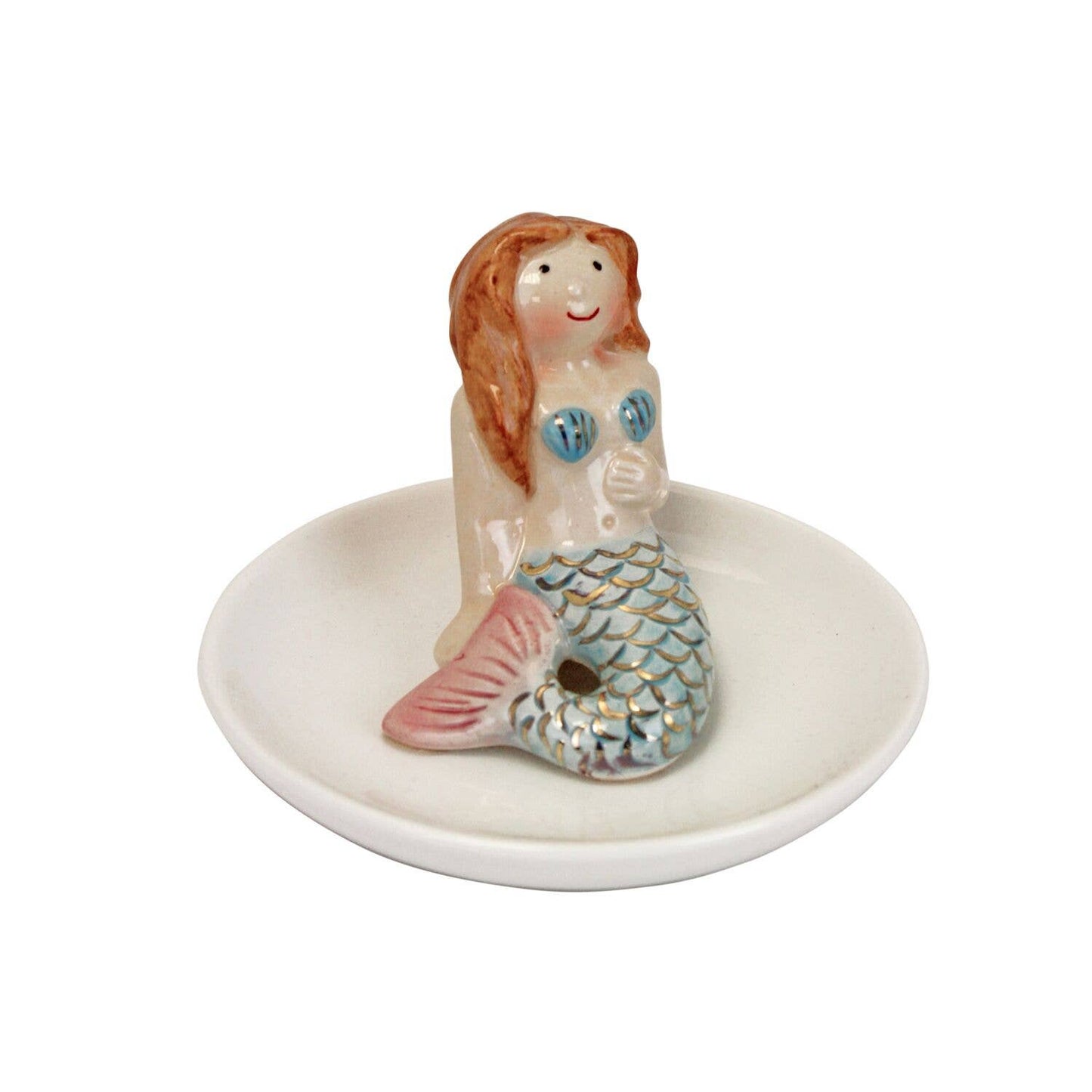 SALE Mermaid Trinket Dish 3"