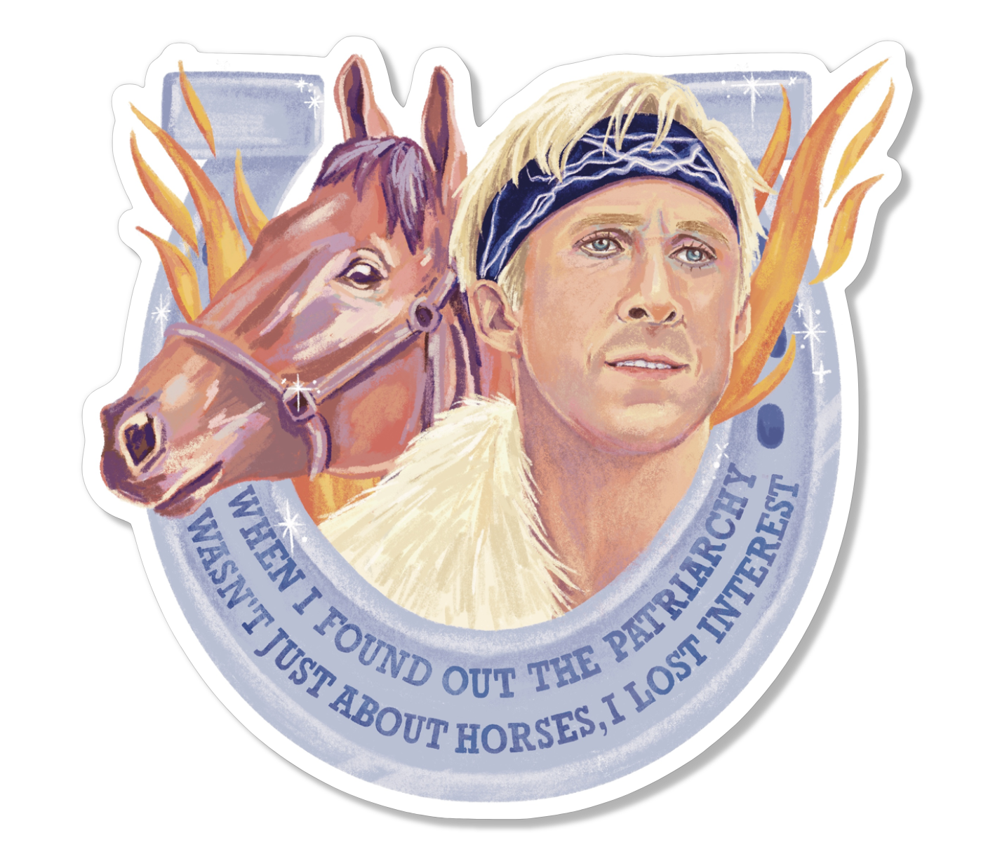 Ken Barbie Sticker