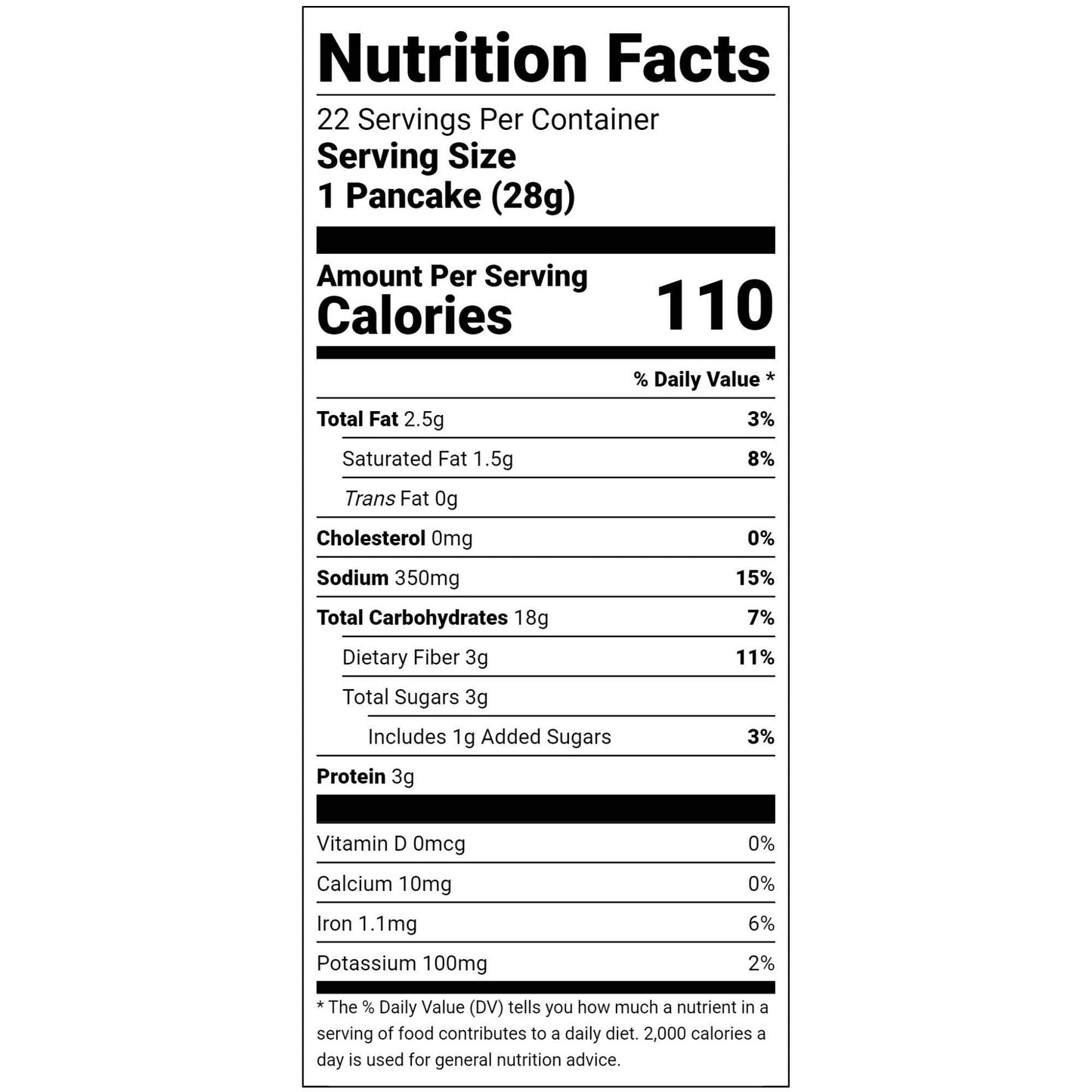 Chocolate Chip Pancake & Waffle Mix, Organic 22 oz. Bag