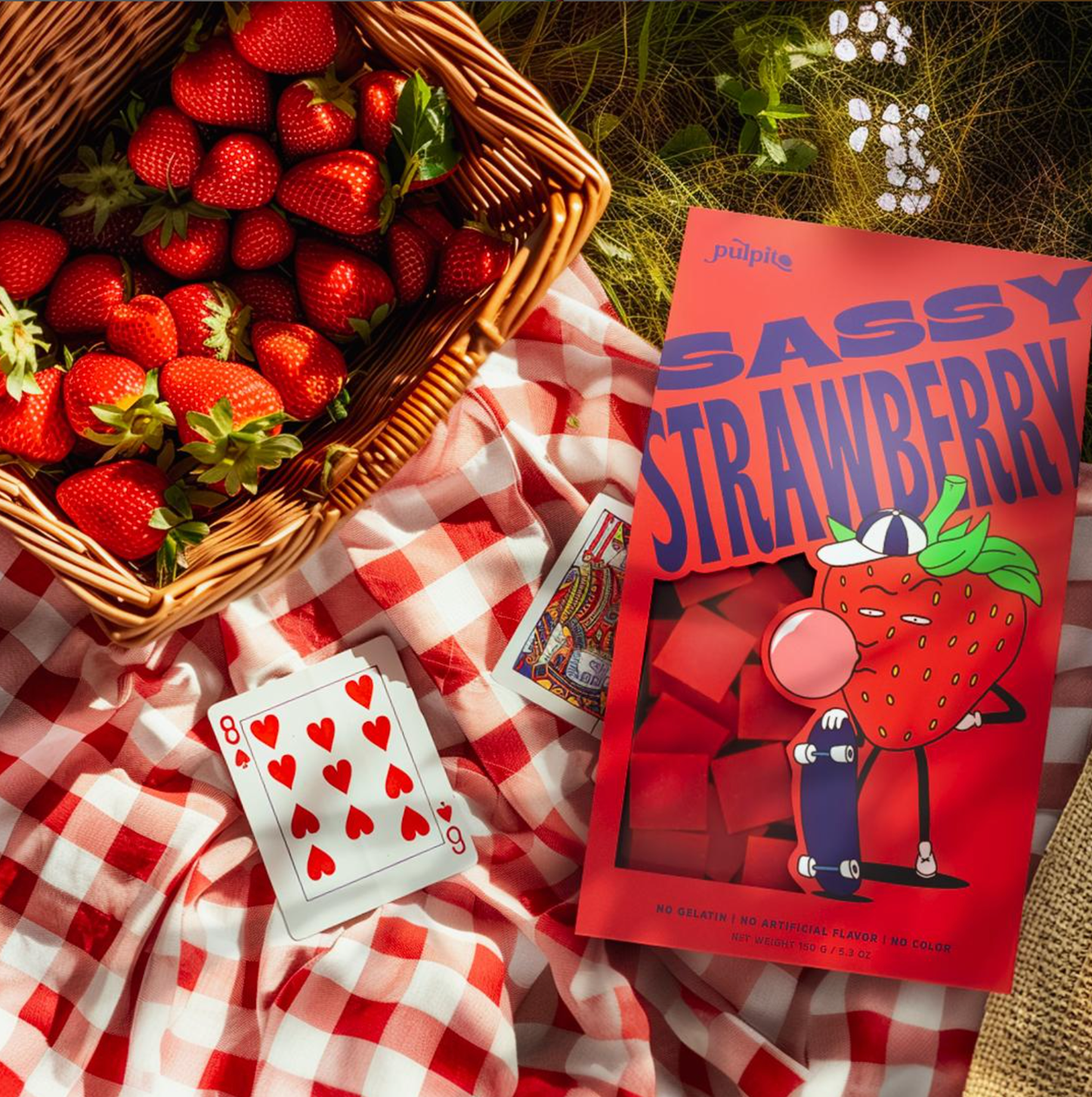 Sassy Strawberry - Natural Fruit Snacks - Dried Fruit Bites