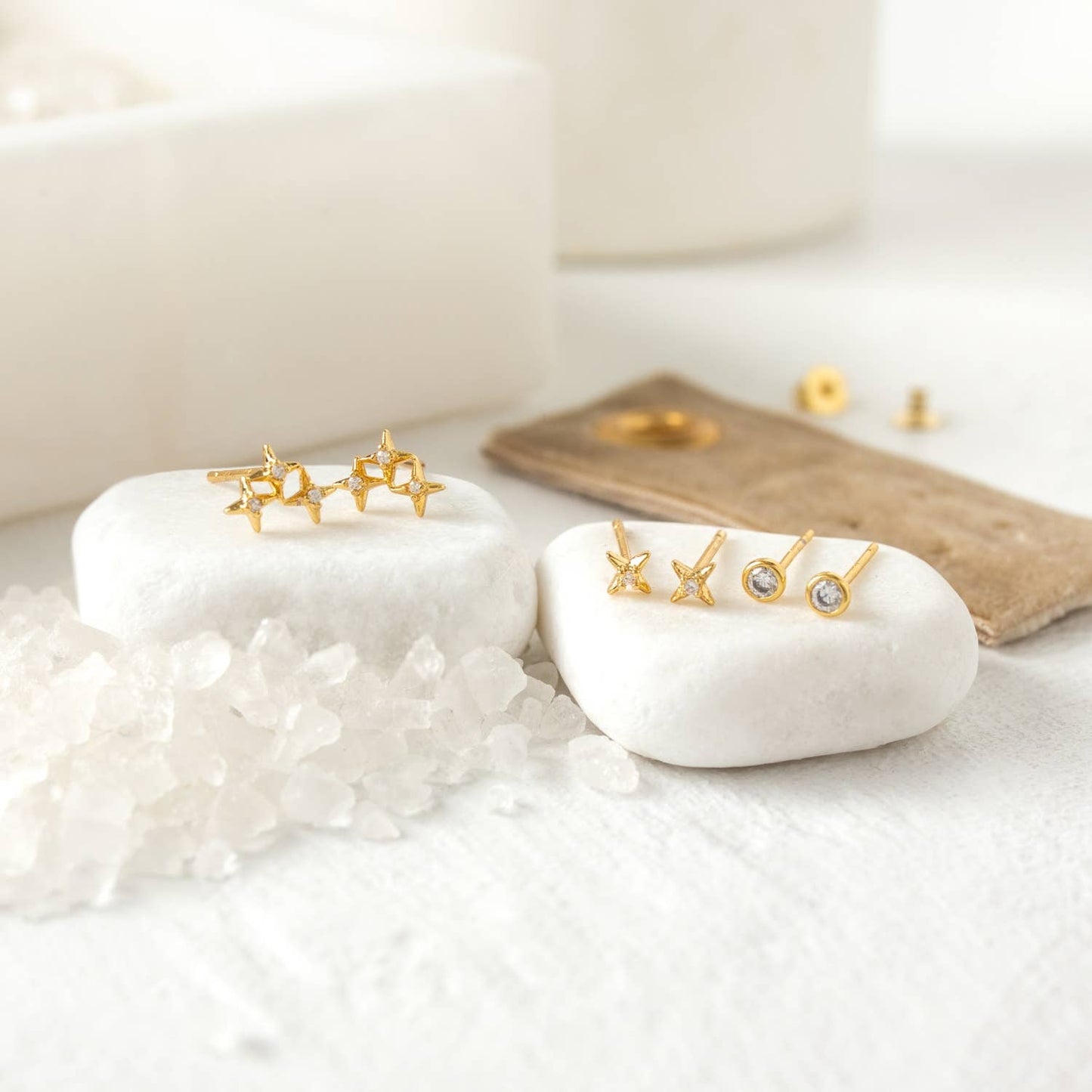 Star Velvet Stud Gift Set