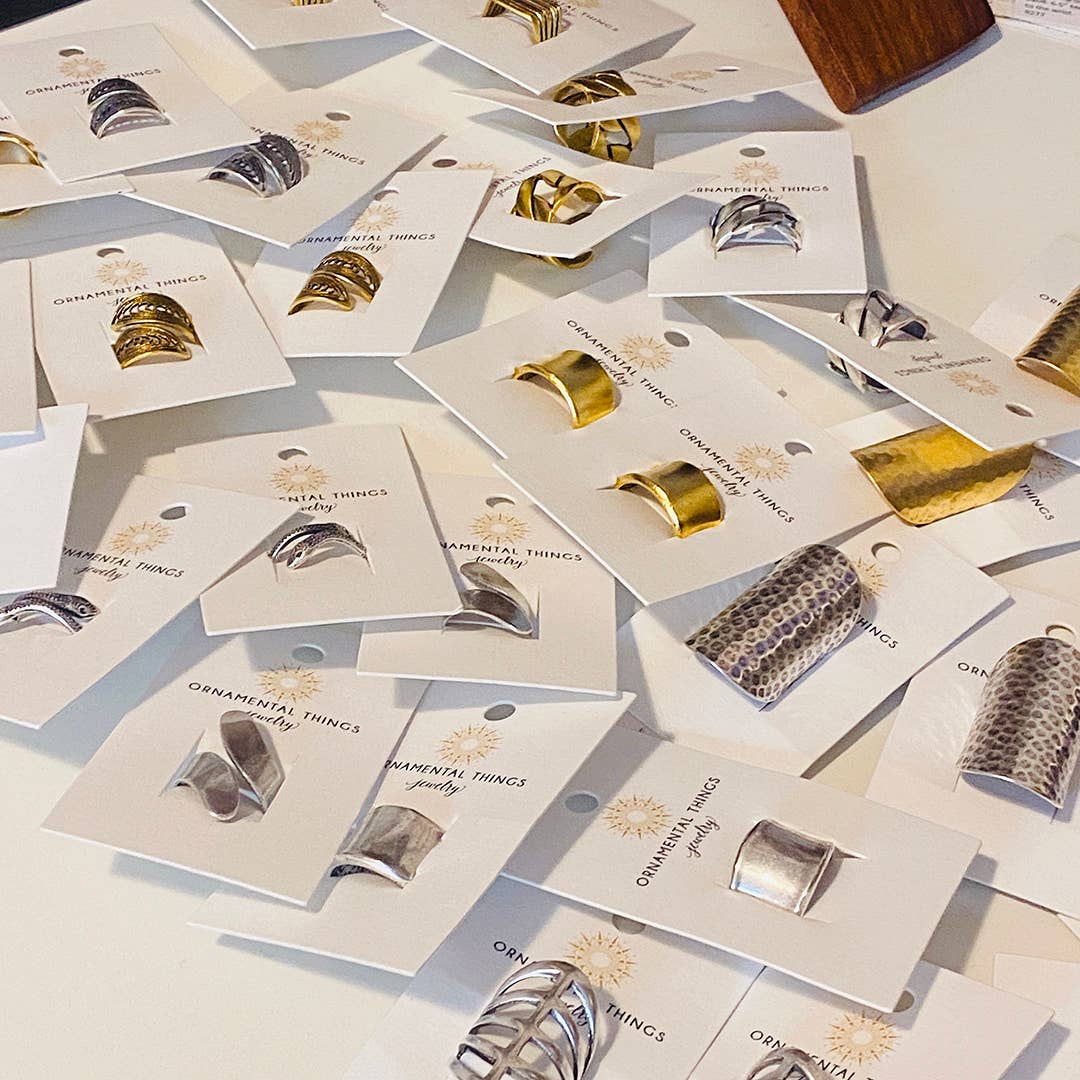 Silver Sparrow Bird Ring