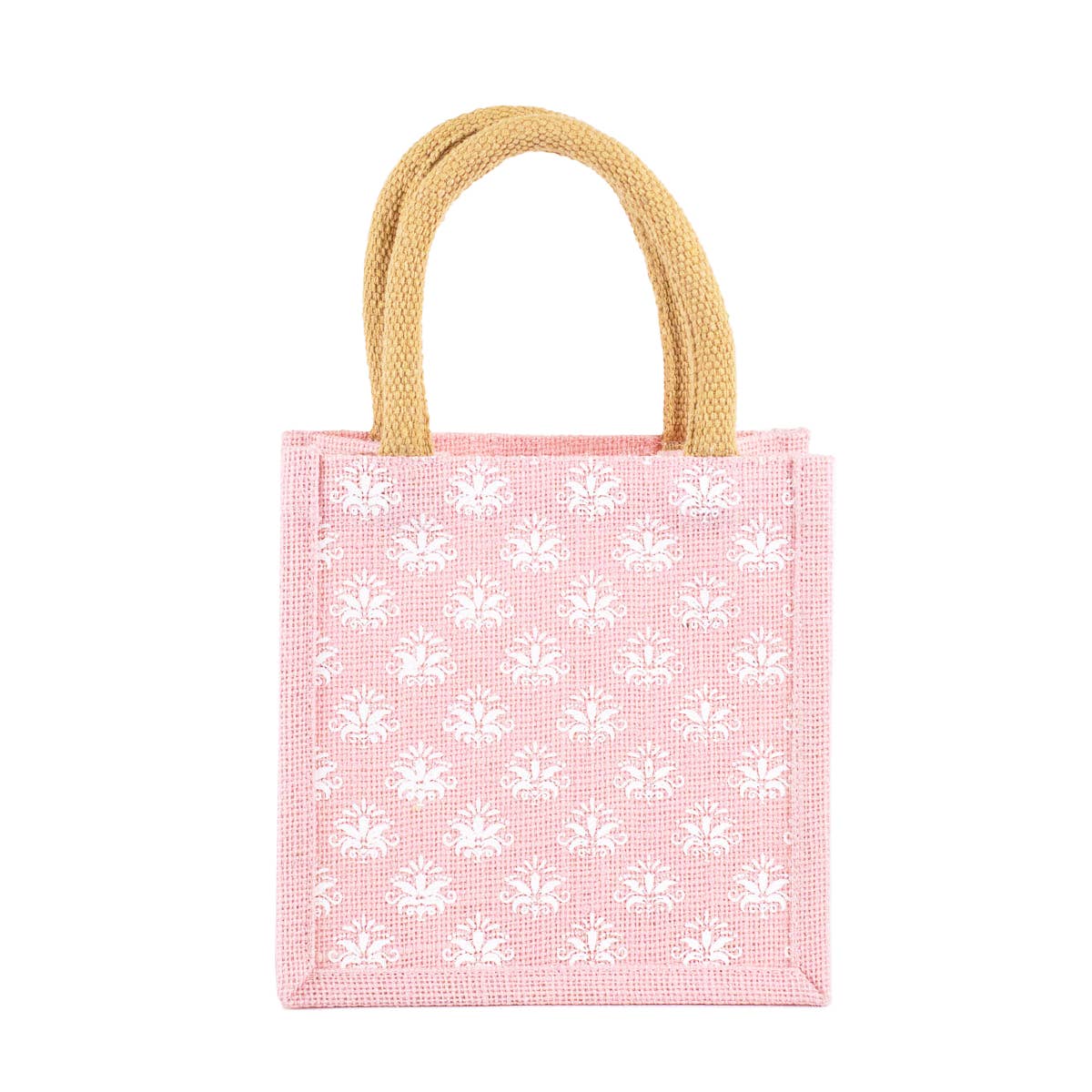 Kiara Petite Gift Tote Pink/White 7x7x5