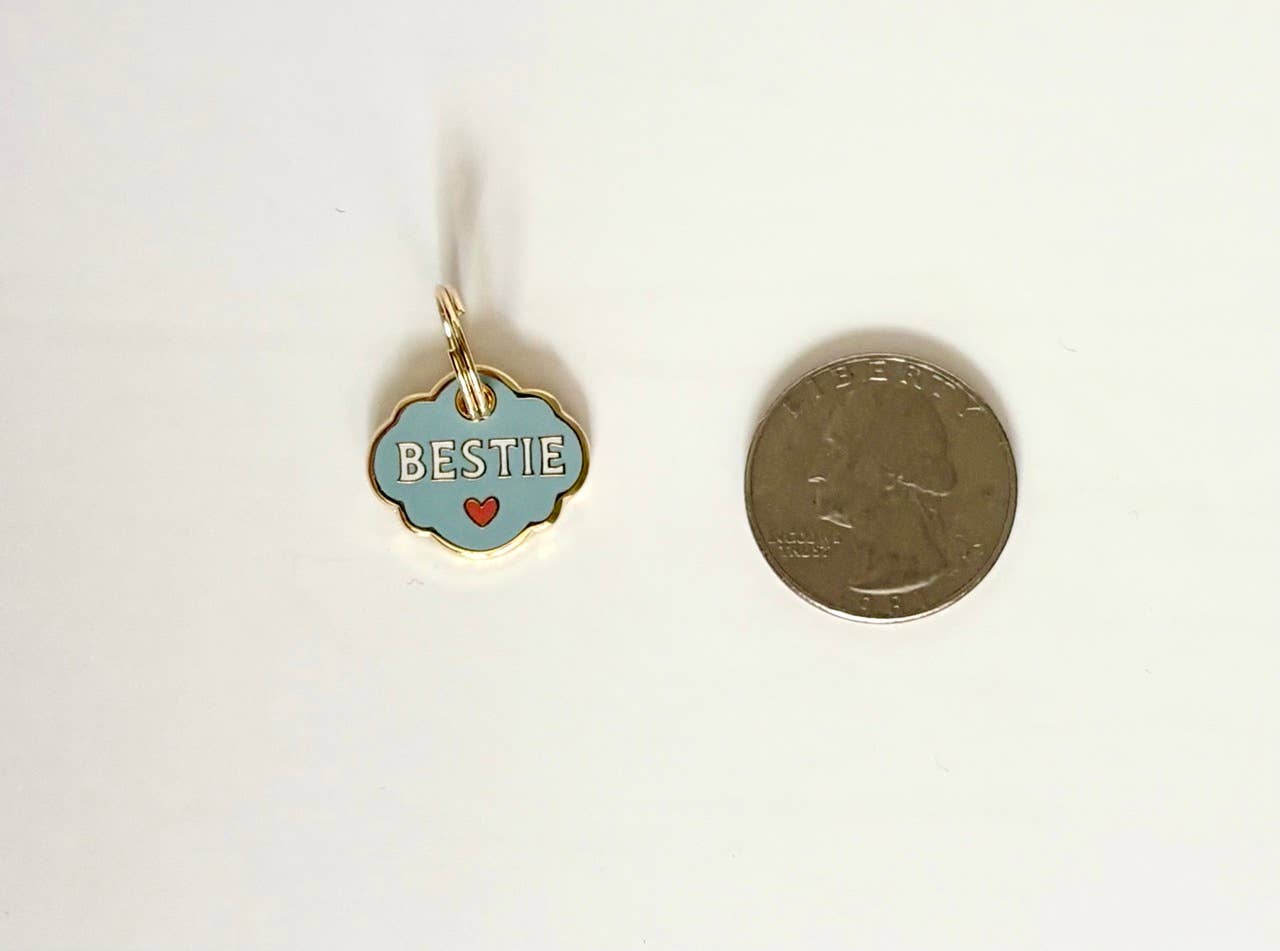 Bestie Pet Collar Charm