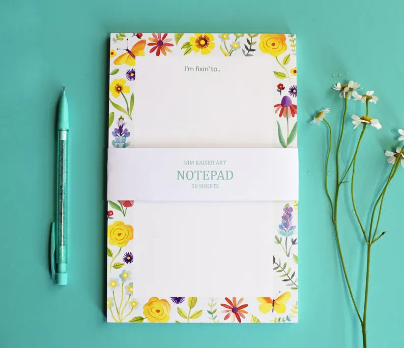I'm Fixin To Notepad