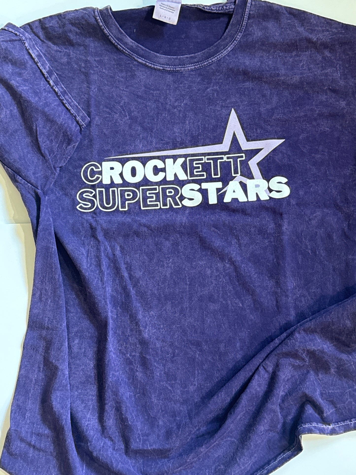 Crockett Superstars Tee (new logo)