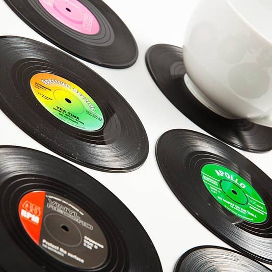 Novelty Vinyl Coasters