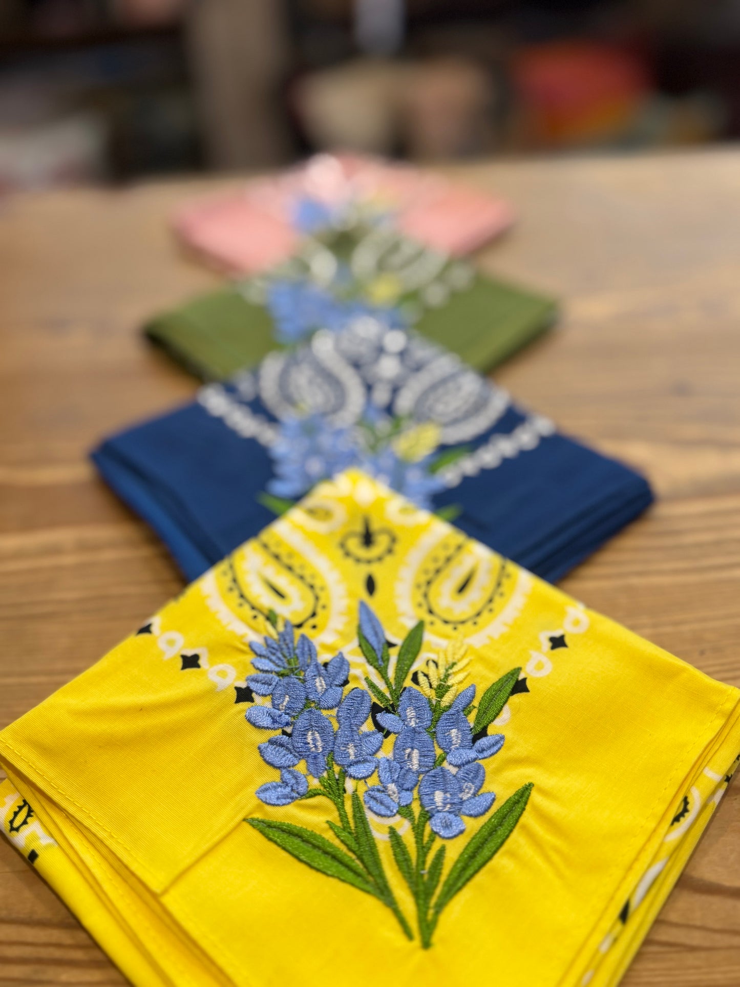 Embroidered Bandana