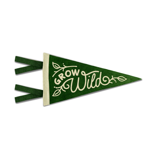 Grow Wild Mini Pennant