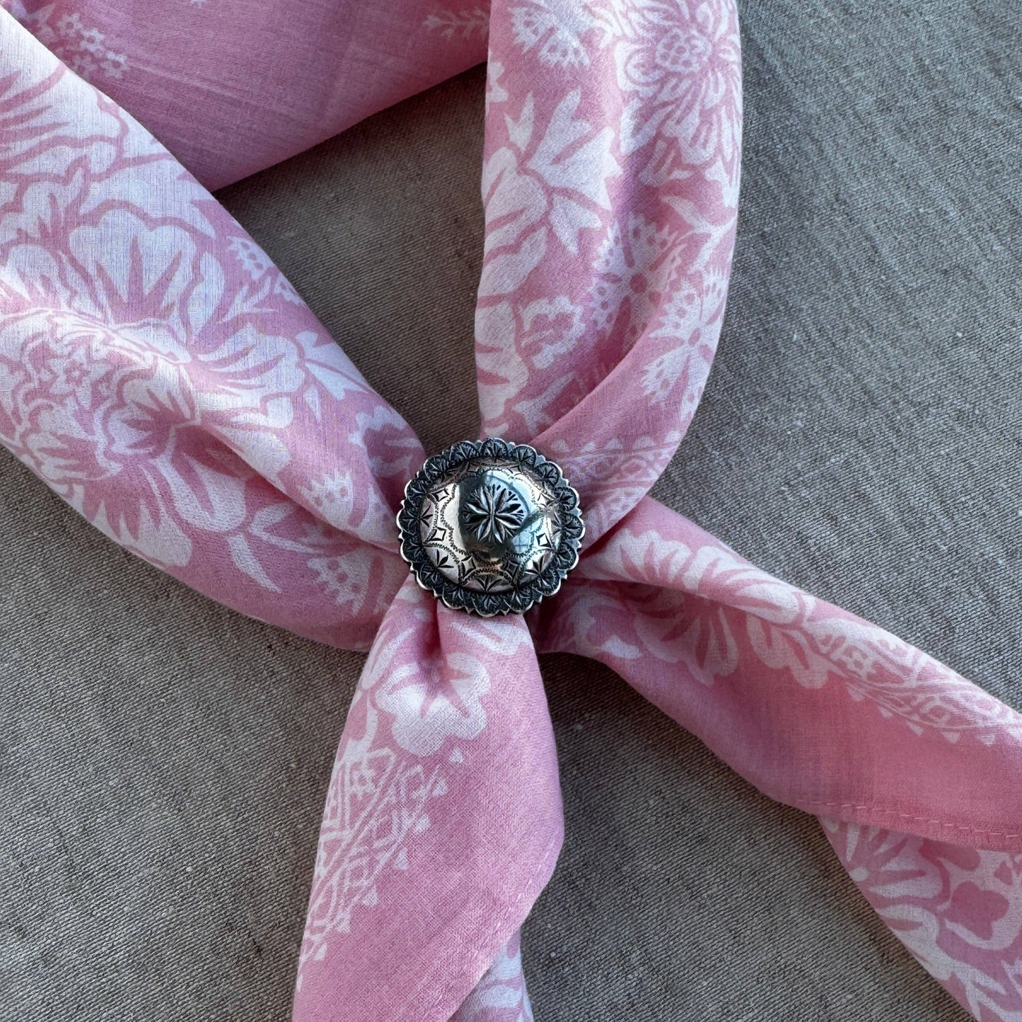Concho Scarf Slide | Gallup Lace