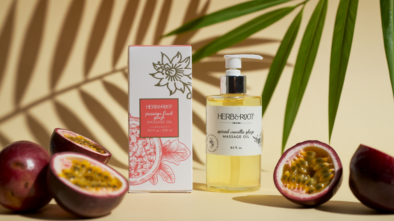 Glaze Massage Oil Gift Set