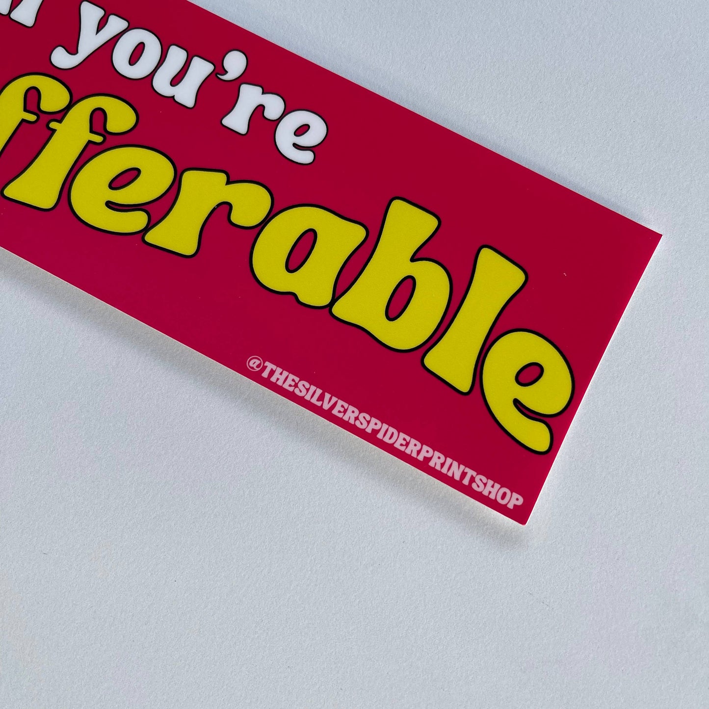 Honk if you’re insufferable funny Bumper Sticker