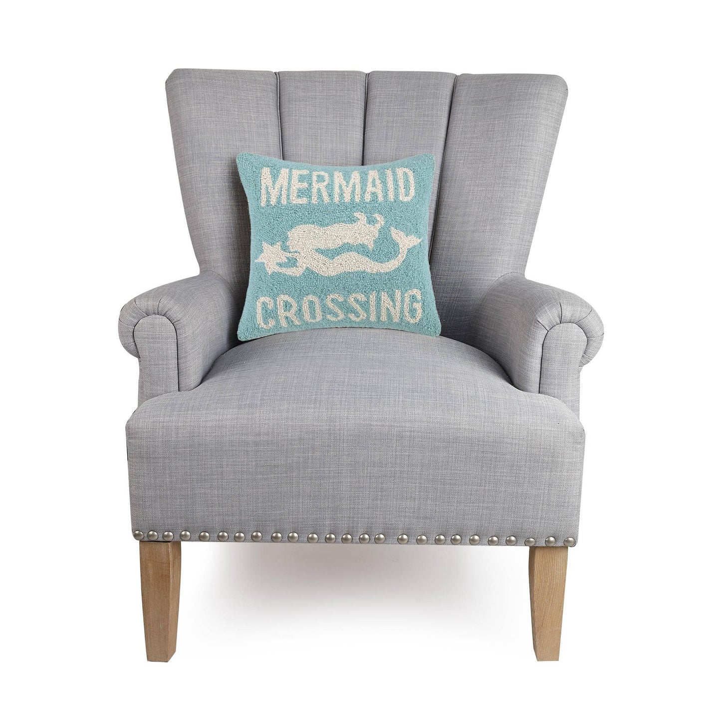 Mermaid Crossing Hook Pillow - The Pillow Shop