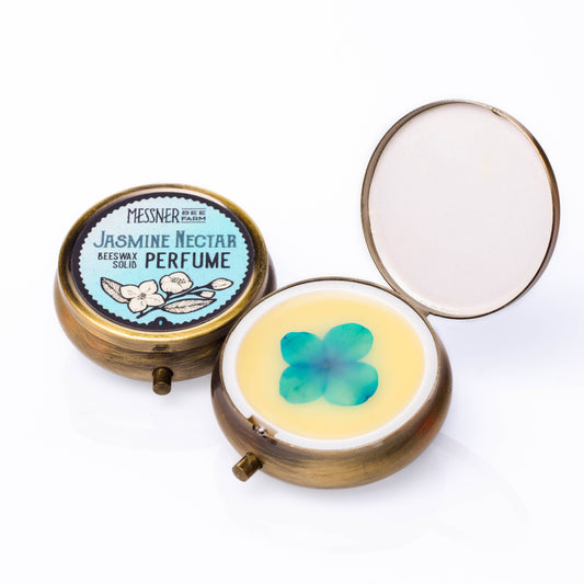 Solid Perfume - Jasmine Nectar - Handmade with Beeswax