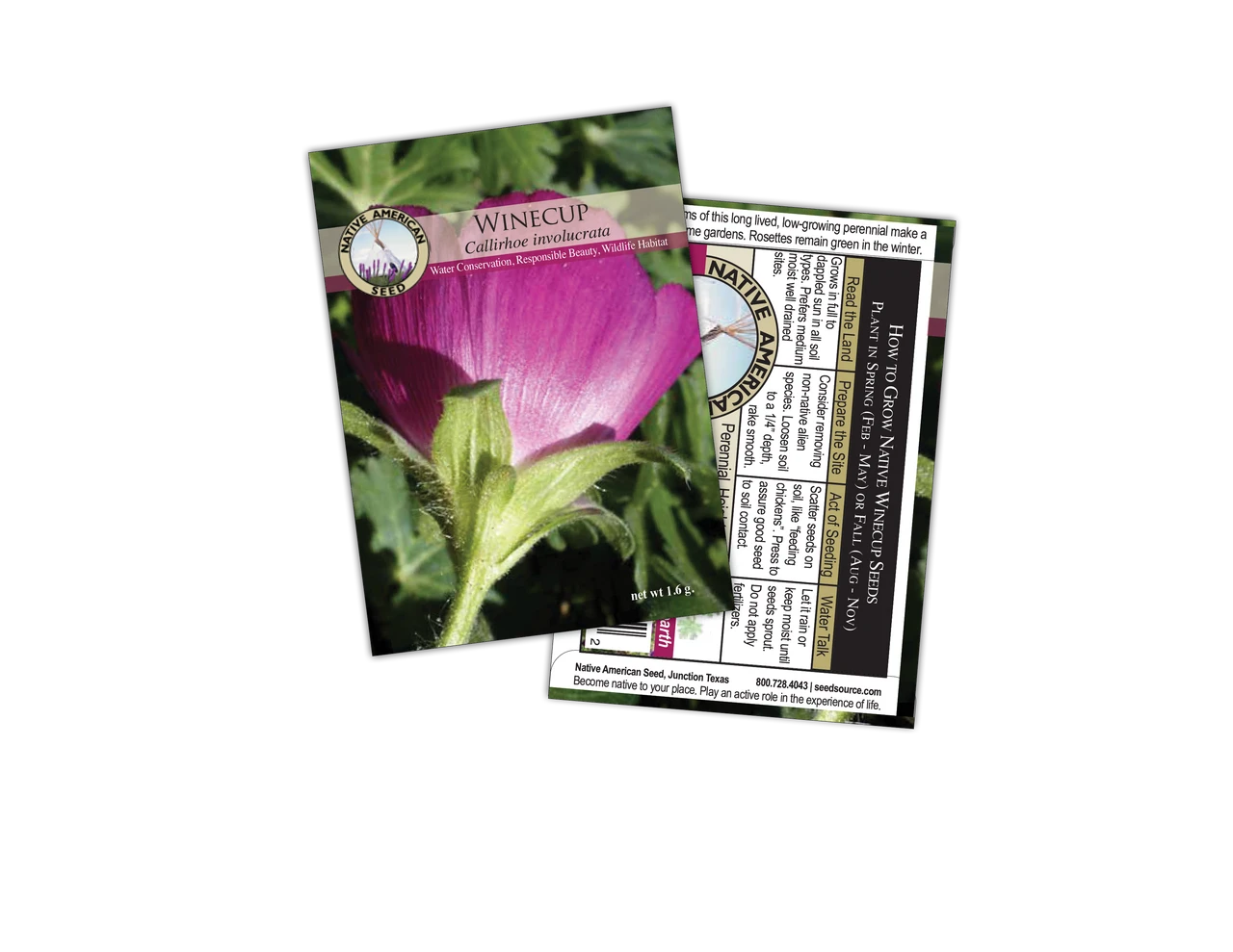 Winecup Perennial - 1.6 g. packet