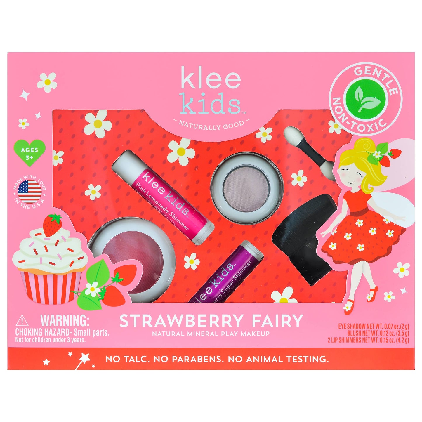 Mermaid Star - Klee Kids Natural Play Makeup 4-PC Kit