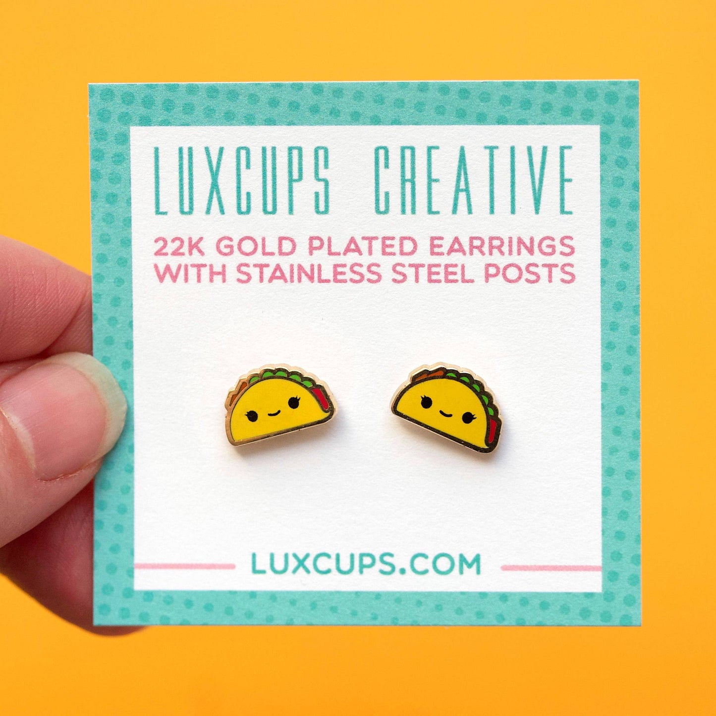 Taco Earrings