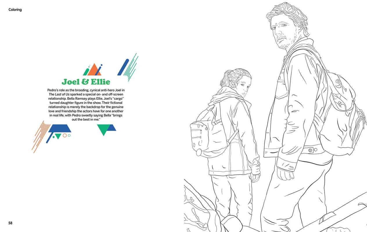 Pedro Pascal Coloring & Activity Book by Editors of Thunder Bay Press