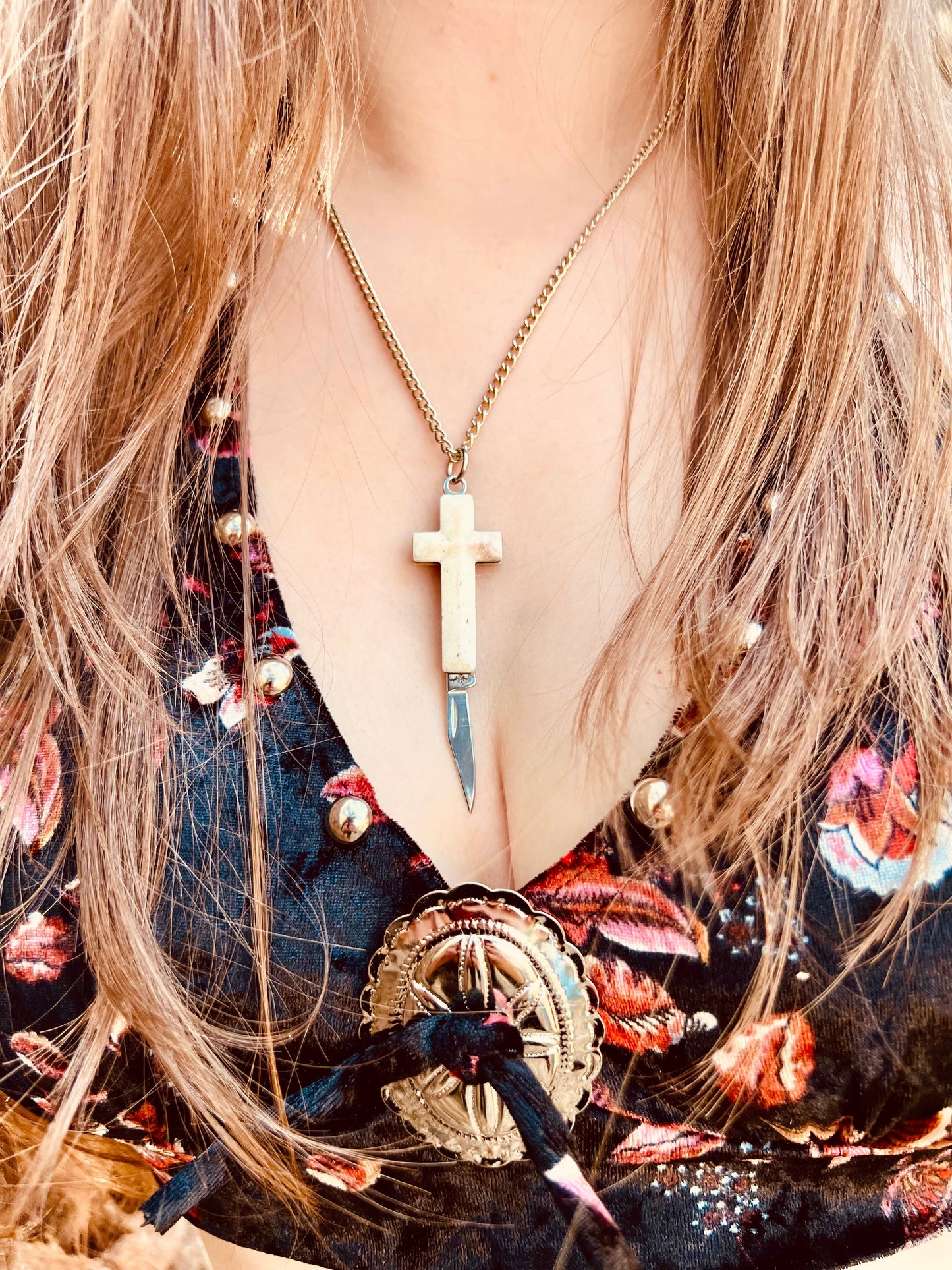 Small Cross Necklaces
