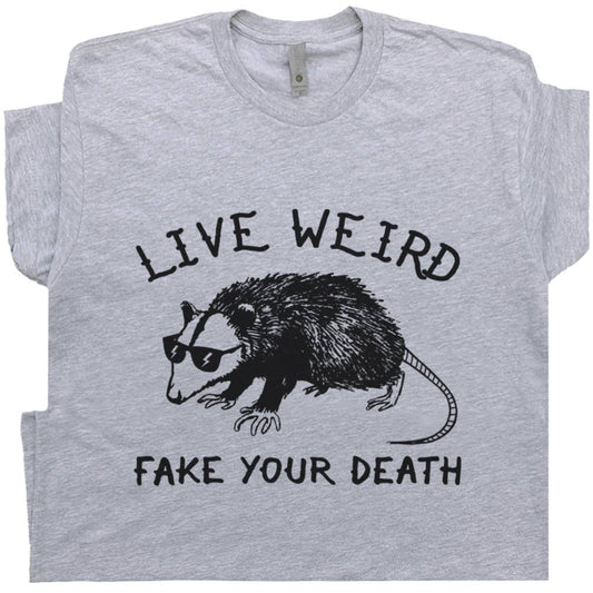 Possum Shirt Funny Shirts Cool Retro Graphic Tee