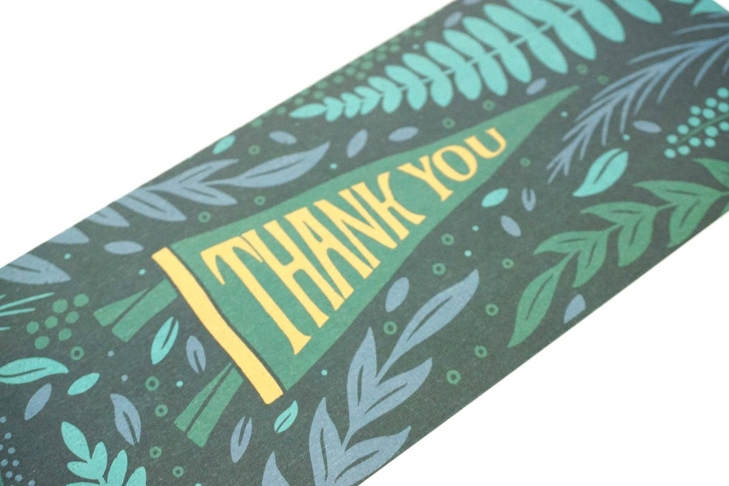 Thank You - Greeting Card & Matching Mini Pennant