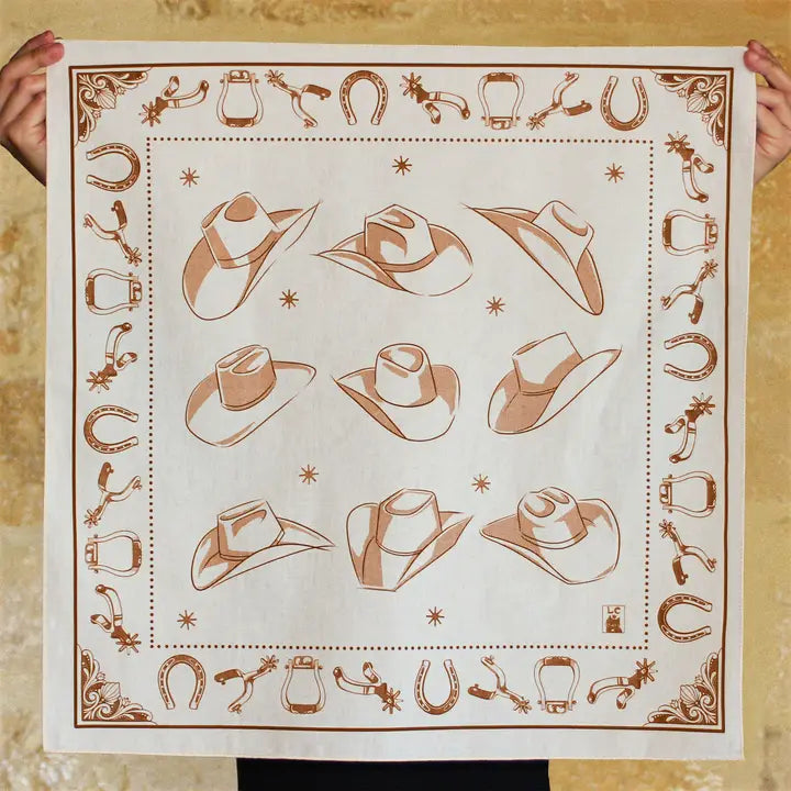 Kitty's Place Sepia Bandana