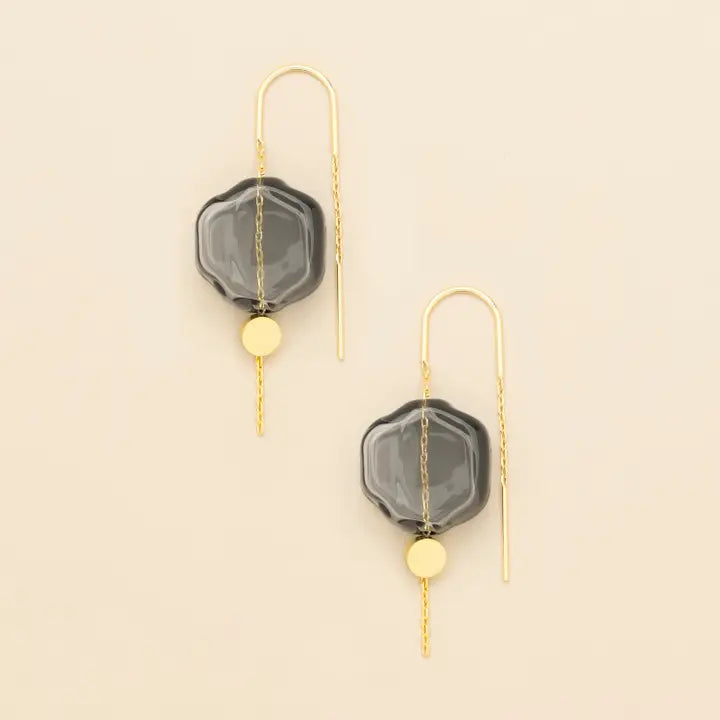 Refined Glass Earrings
