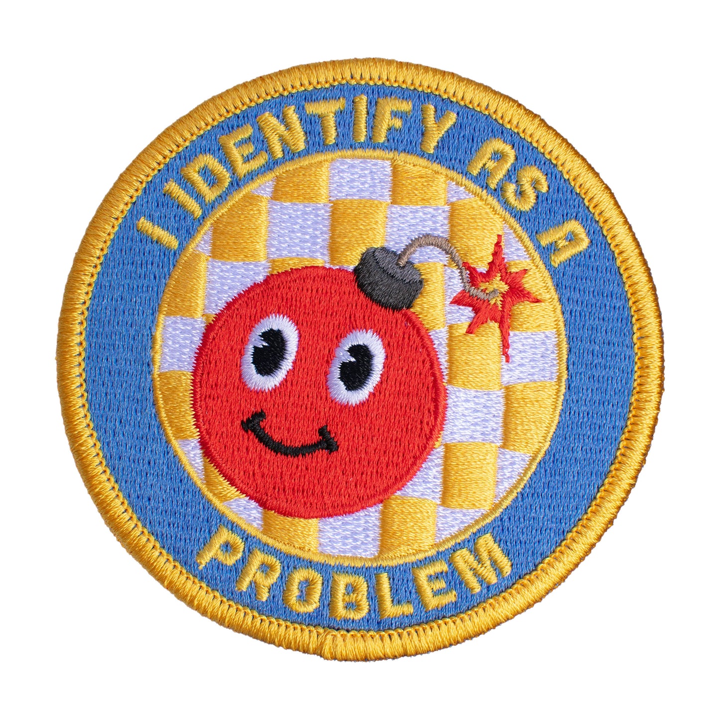 I Identify As A Problem (Iron-On Patch)