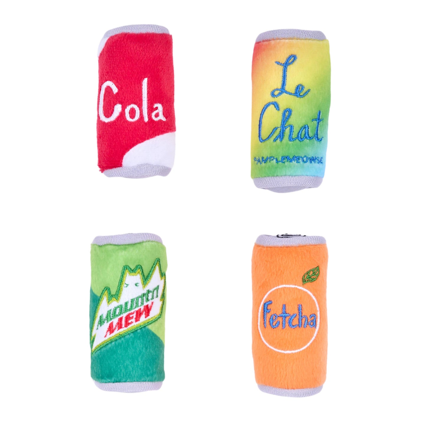 ZippyClaws® Catnip Soda Cans 4-Pack