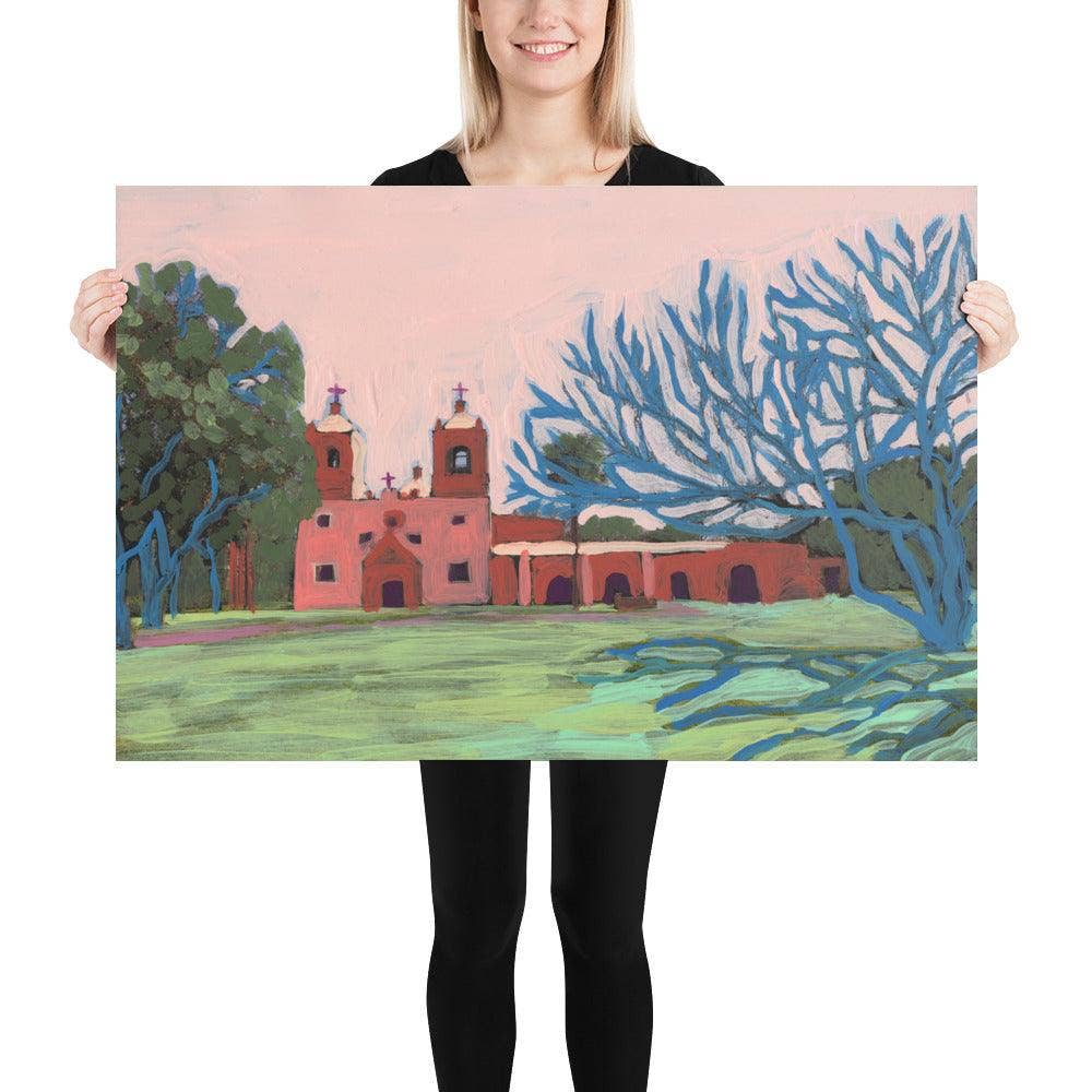 San Antonio Texas Mission Print