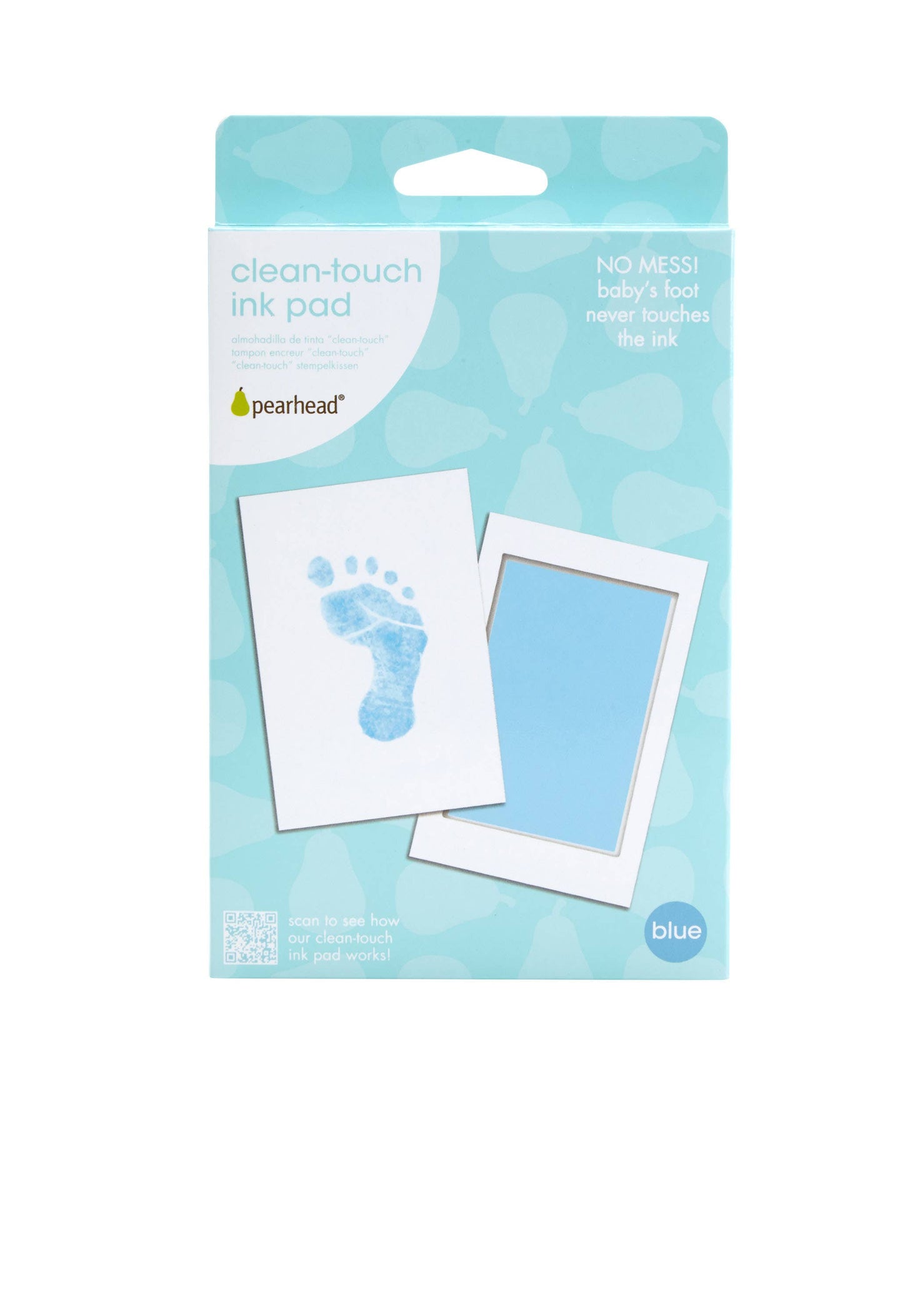 Baby Handprint or Footprint Clean-Touch Ink Pad Kit