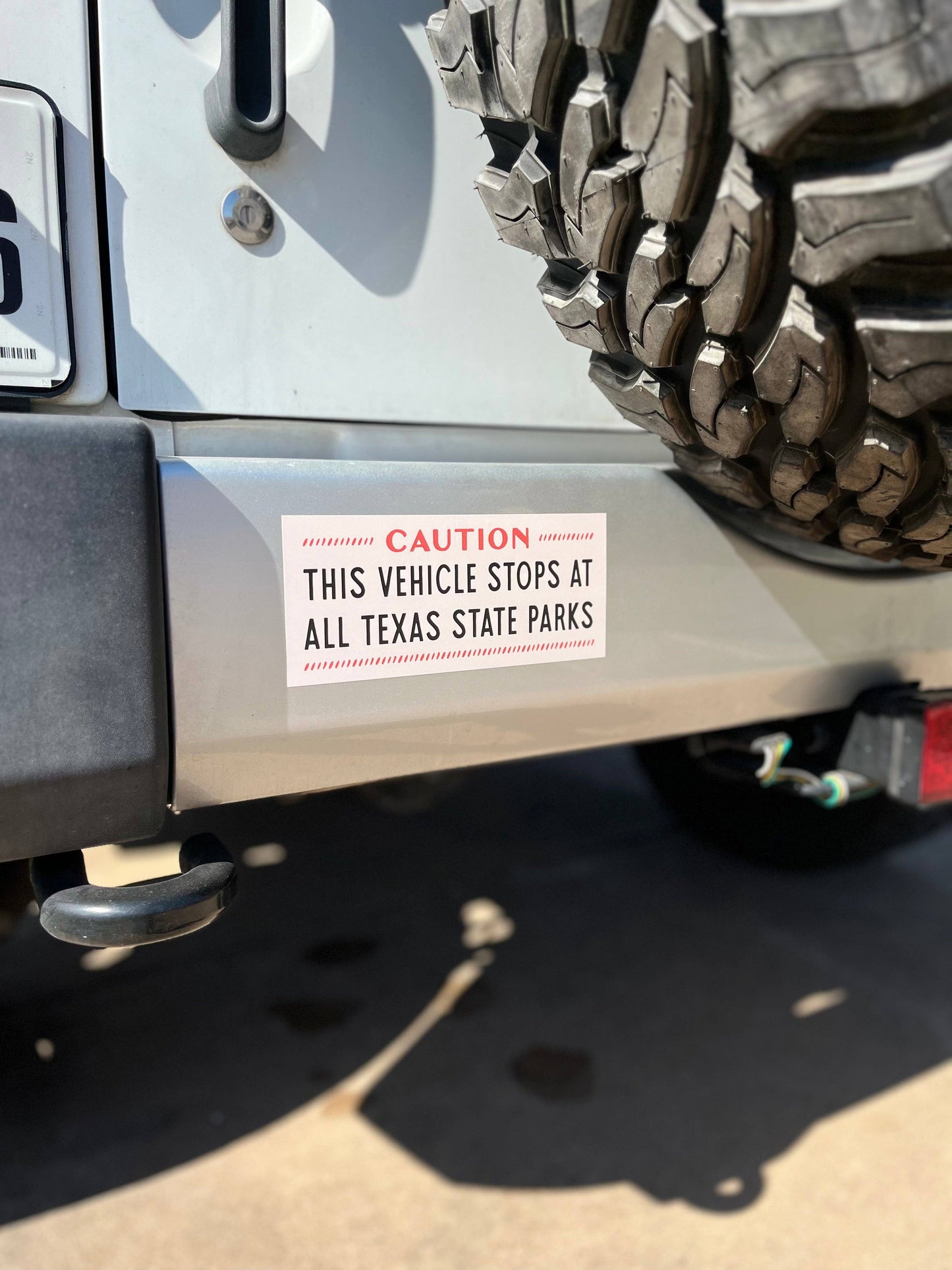 Texas State Park Bumper Stickers